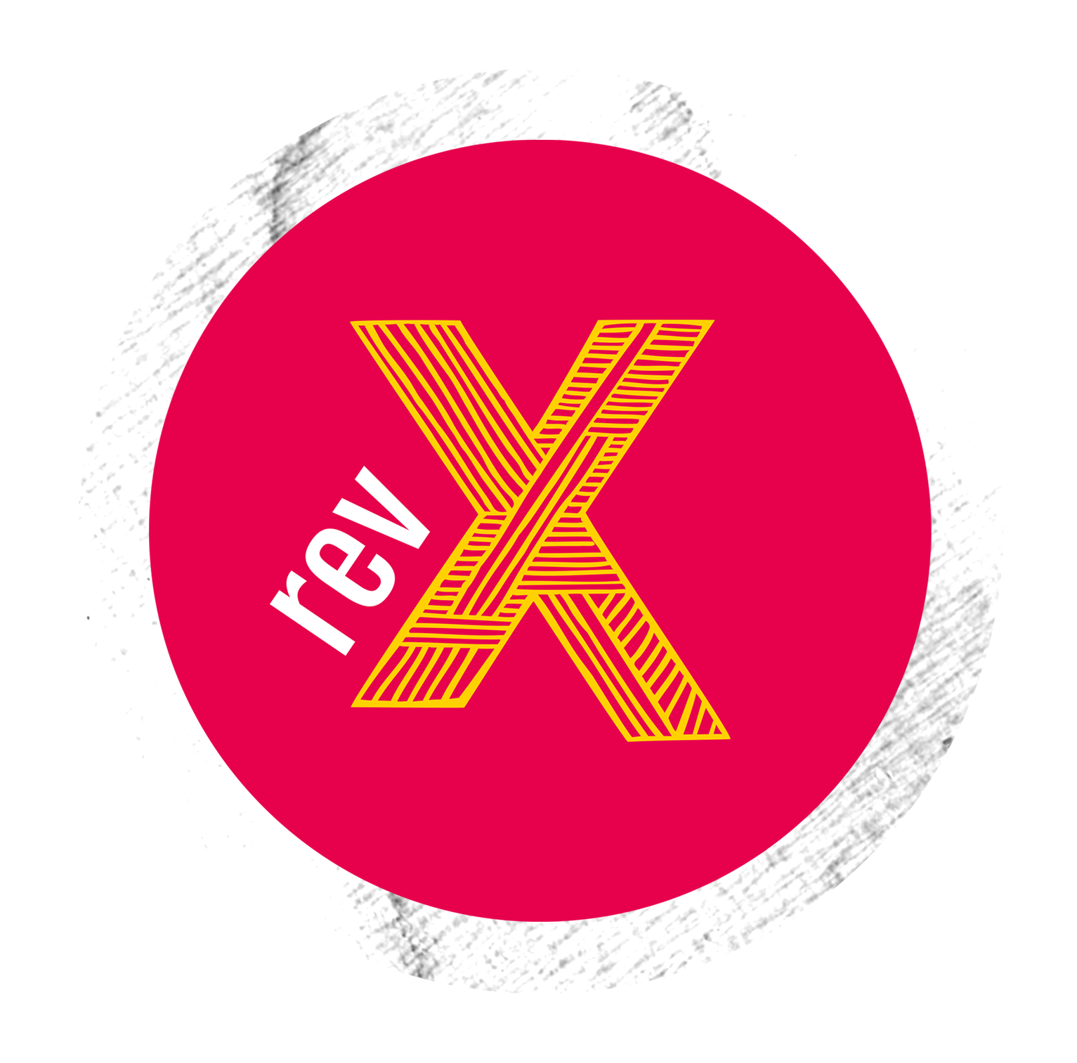 RevX logo in a circle